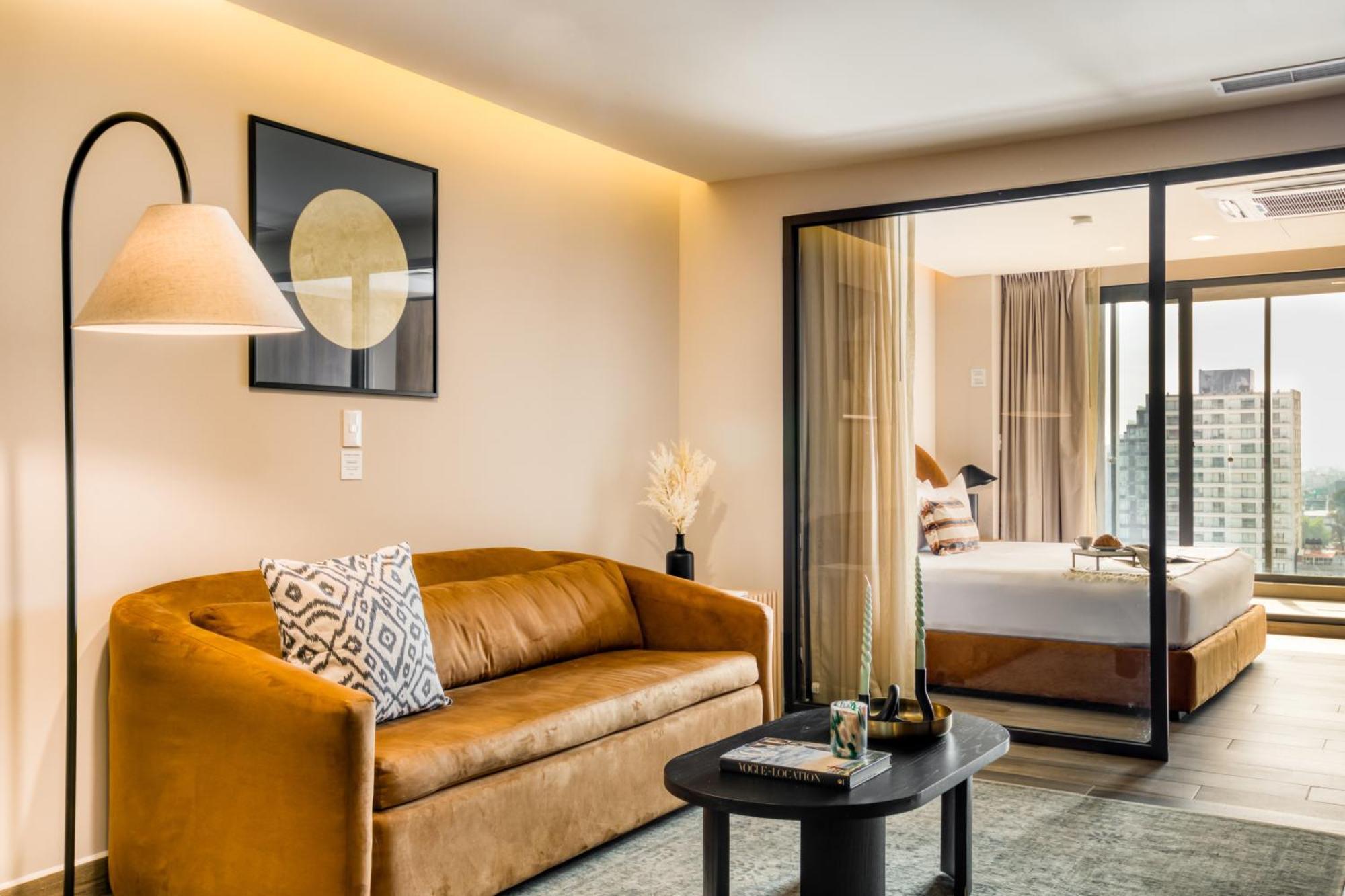 Uliv Cibeles Aparthotel Mexico City Rum bild