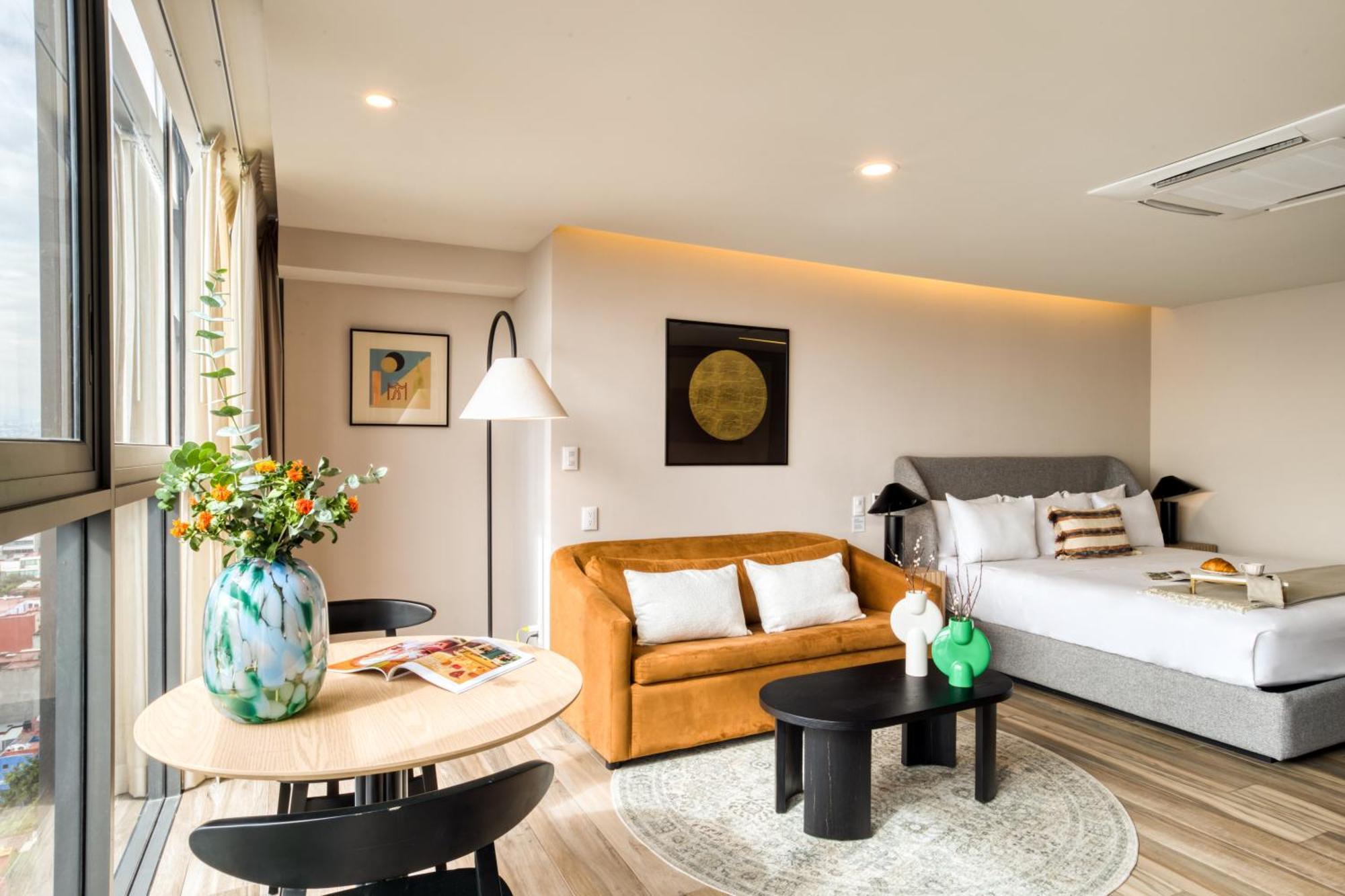 Uliv Cibeles Aparthotel Mexico City Rum bild