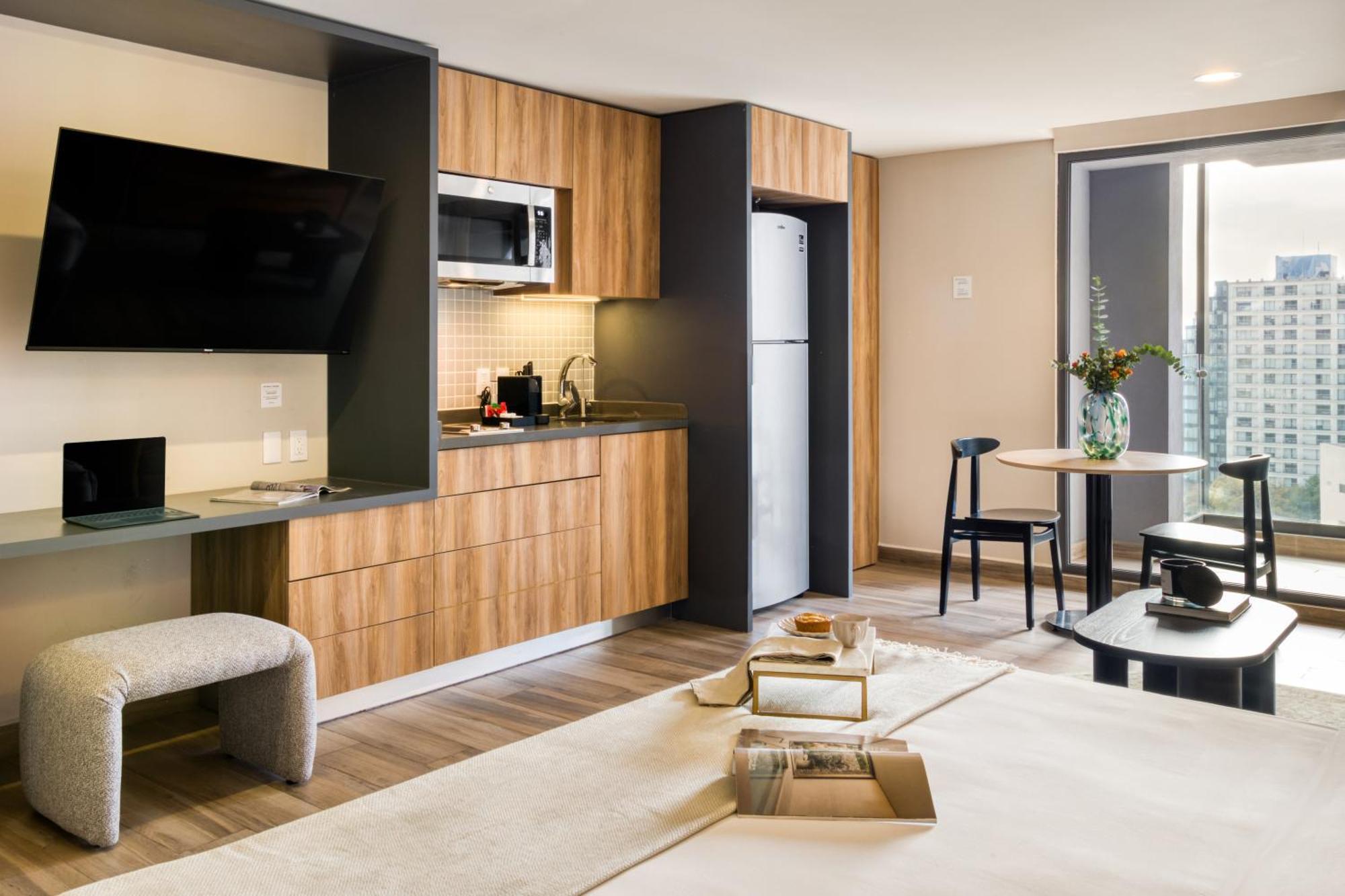 Uliv Cibeles Aparthotel Mexico City Rum bild