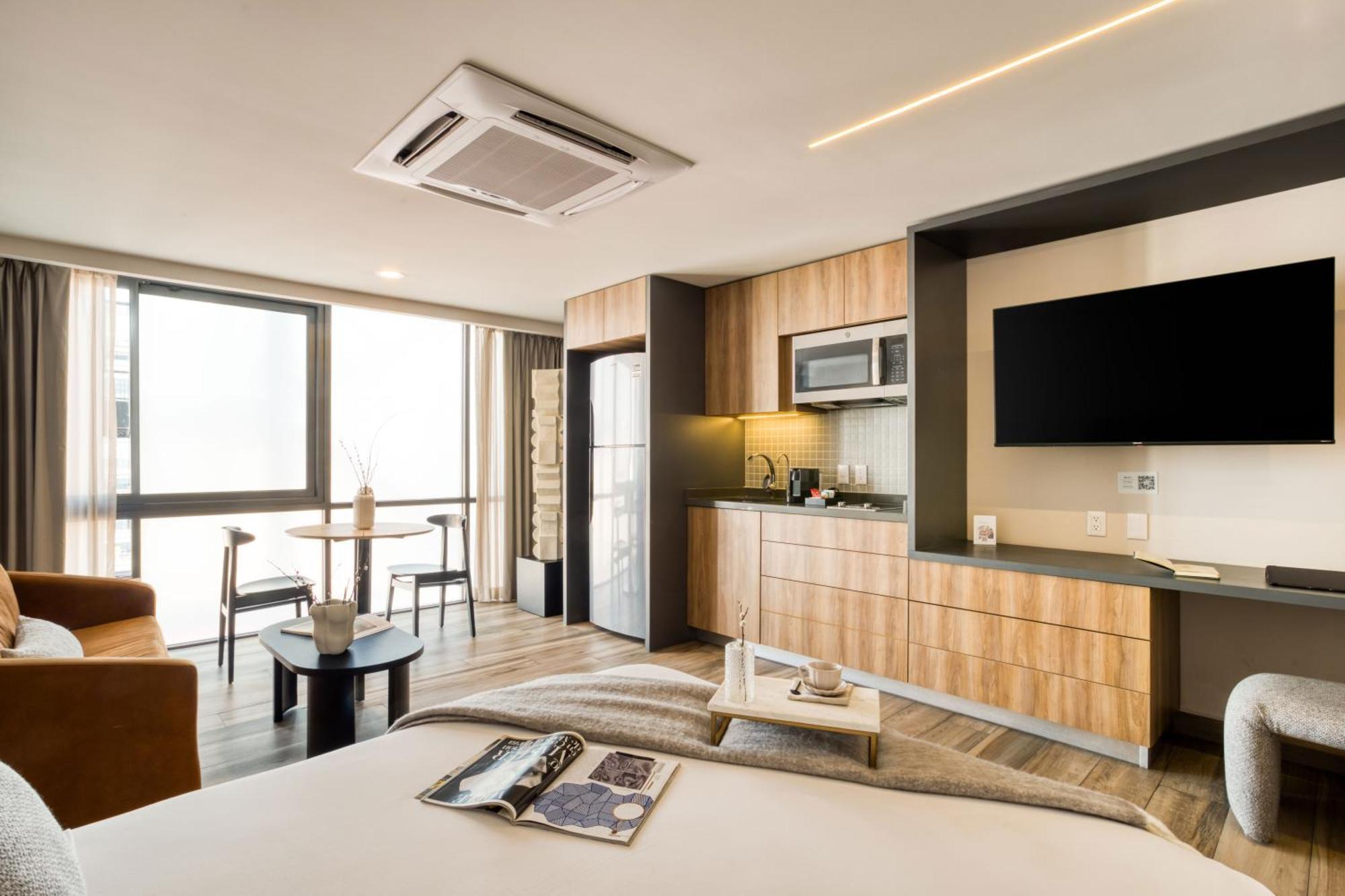 Uliv Cibeles Aparthotel Mexico City Rum bild